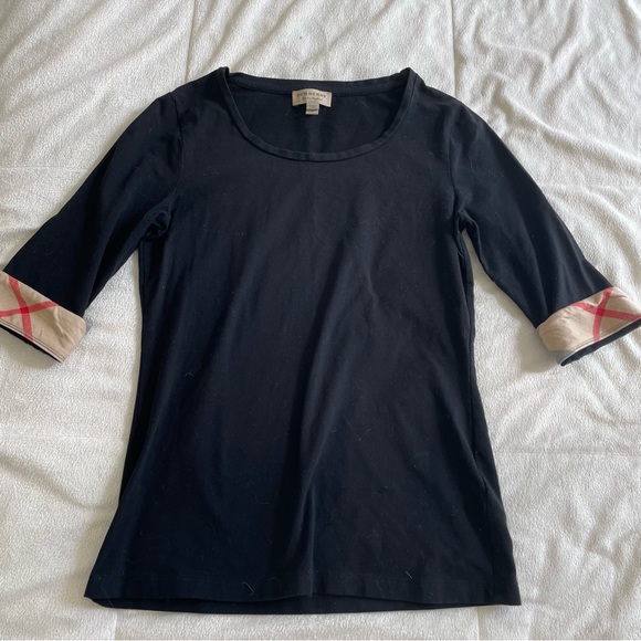 Burberry Tops - Burberry Black Top
